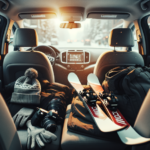 Transporter des skis dans votre voiture : attention aux risques !